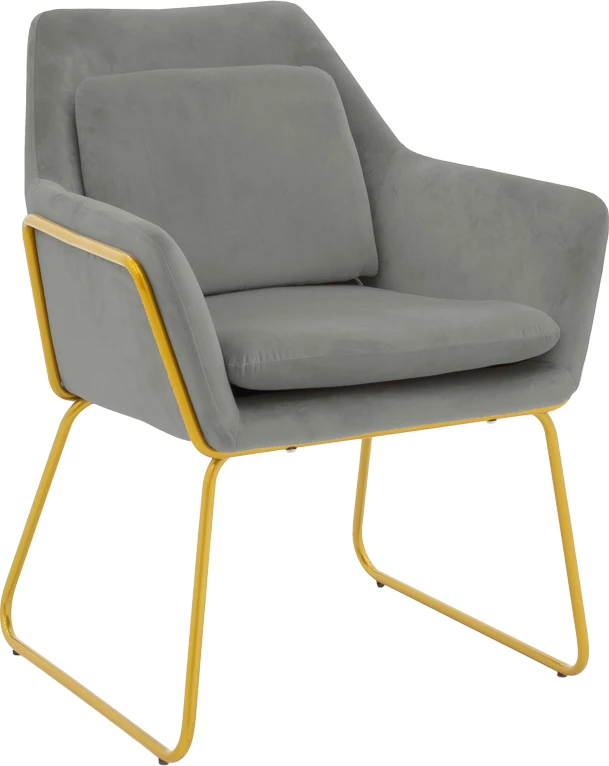 Karrige Mira, gri-ari, 65x69x86cm