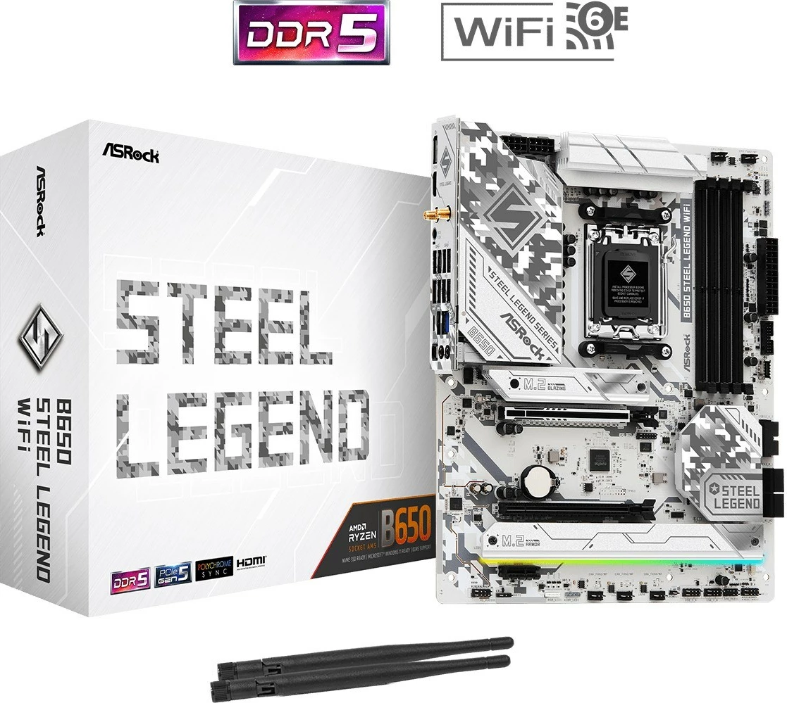 Plakë amë Asrock B650 STEEL LEGEND WIFI