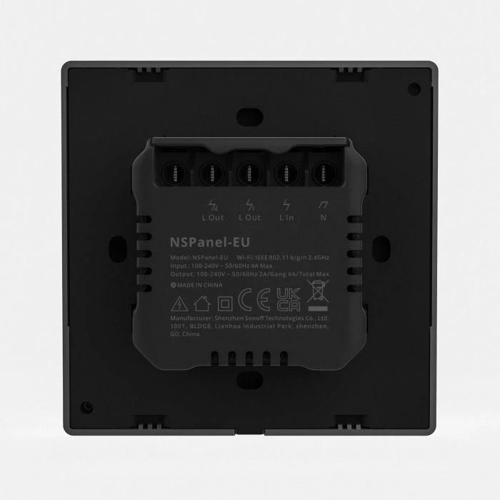 panel kontrolli smart muri SONOFF NSPanel-EU, touchscreen, termostat, WiFi, i zi