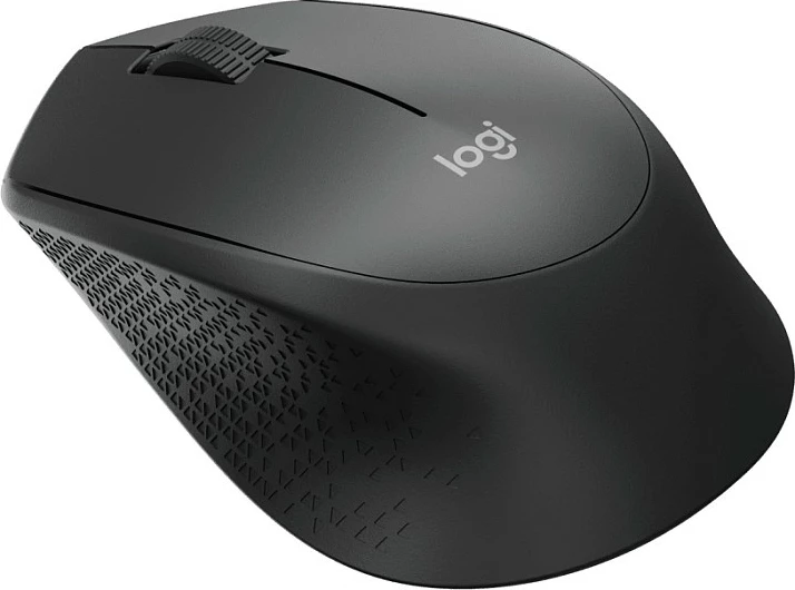 Maus Logitech M330 SILENT PLUS, Djathtas, Mekanik, RF Wireless, 1000 DPI, Zi