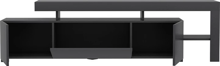 Komodë TV Skye Decor, ngjyrë antracit, Beliz