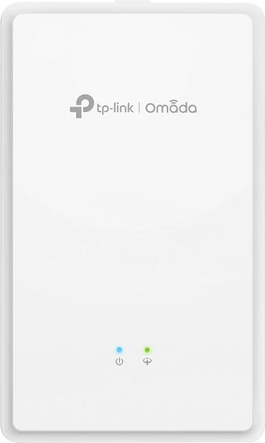 Access point TP-Link Omada EAP625GP-WALL, Wi‑Fi 6, Dual Band 2.4/5 GHz, PoE, i bardhë