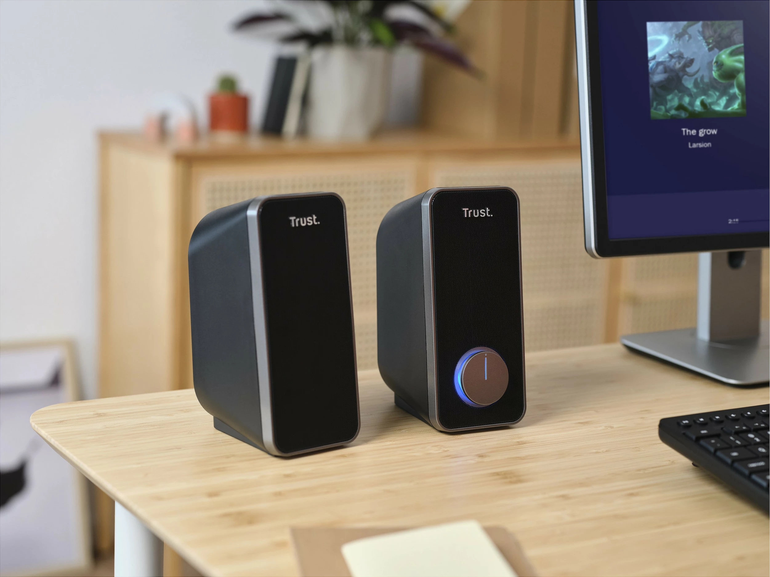 Altoparlantë Trust Arys 2.0 20179, USB, 14W RMS, të zeza