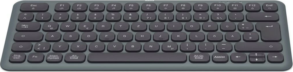 Set tastierë dhe maus Hama WKM-500, wireless, USB/Bluetooth, i zi/gri