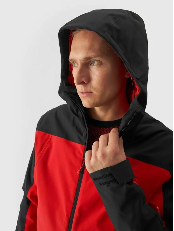 Jakne ski për meshkuj 4f, e kuqe