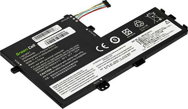 Bateri laptopi Green Cell L18M3PF7, 4500mAh, për Lenovo IdeaPad, e zezë