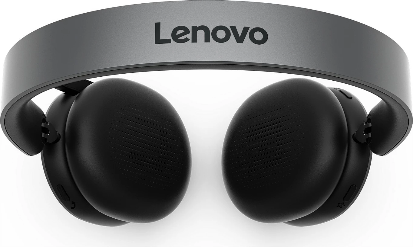 Kufje Lenovo 4XD1T60925, Wireless Bluetooth 5.3, ANC, Teams, Thunder Gray