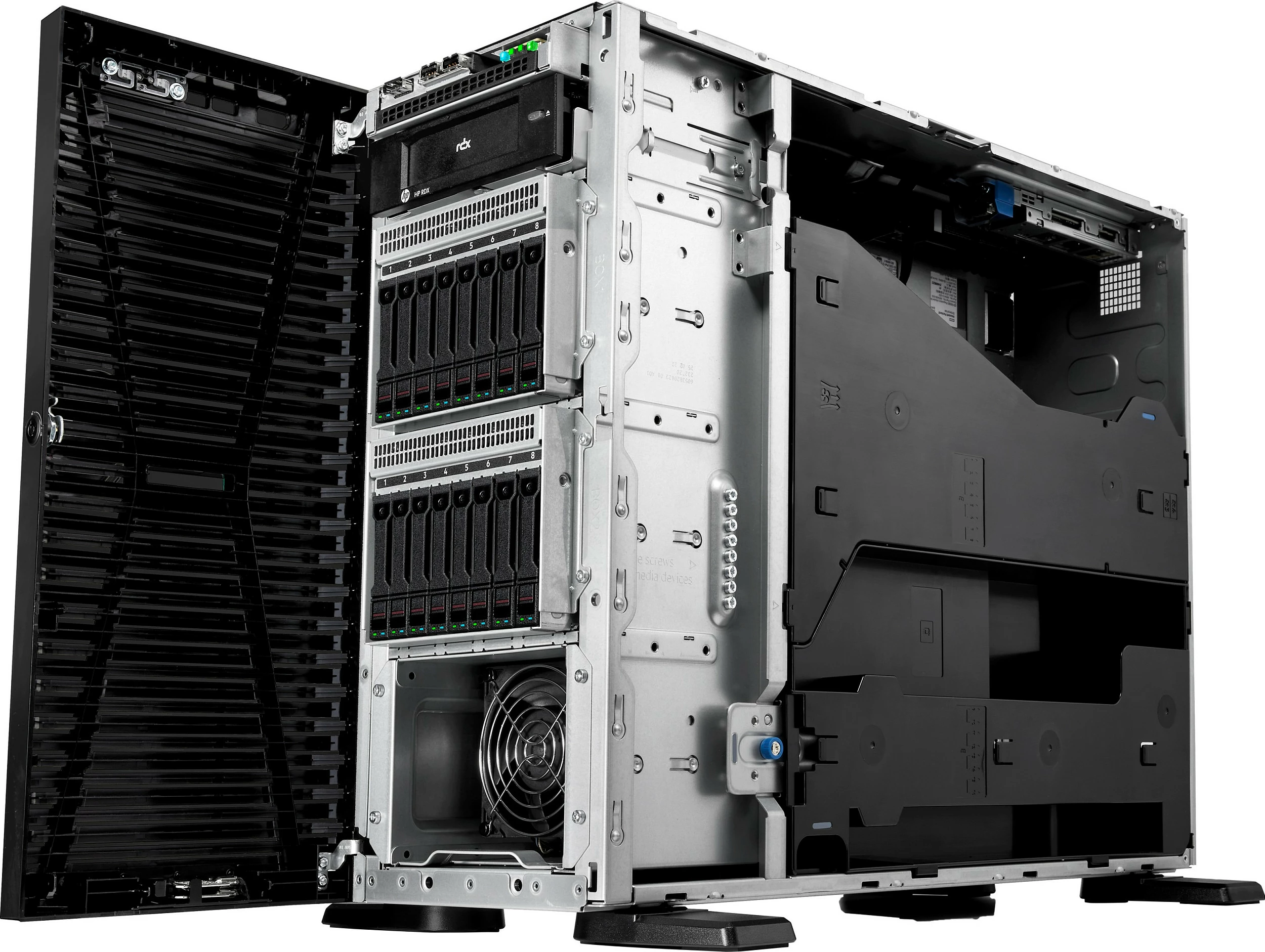 Server HPE ProLiant ML110 Gen11, Intel Xeon 4510 12-Core, 64GB DDR5, 2x480GB SSD, Tower