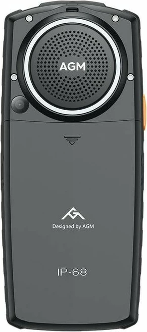 Celular AGM M6, Bar, Dual SIM, 6.1 cm (2.4"), 0.3 MP, 2500 mAh, Ngjyrë e zezë