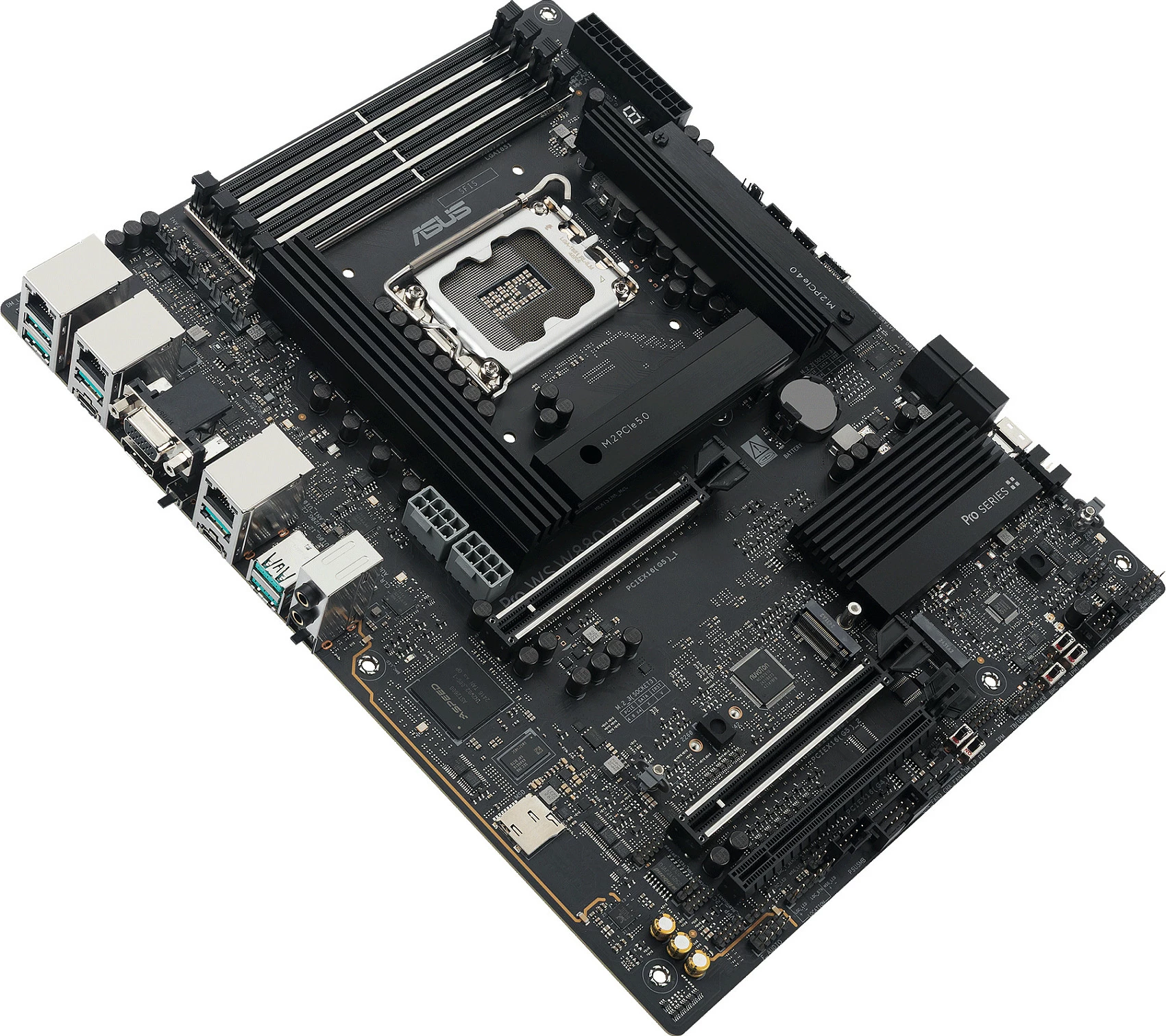 Pllakë amë ASUS Pro WS W880-ACE SE, LGA 1851, DDR5 deri 256GB, PCIe 5.0, Thunderbolt 4, ATX