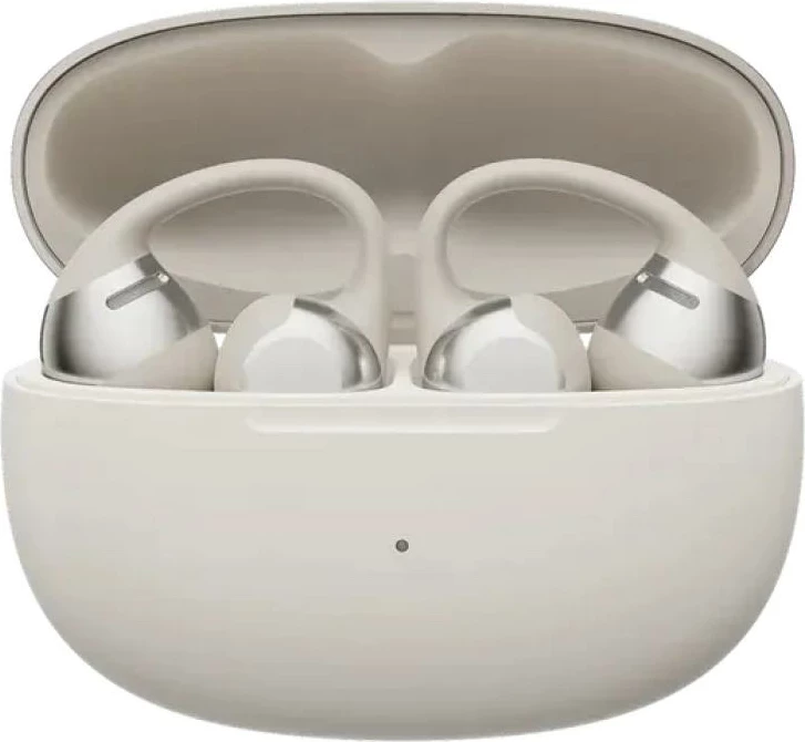 Kufje sportive Shokz OpenDots One E310GY wireless Bluetooth, dizajn i hapur për vesh, gri