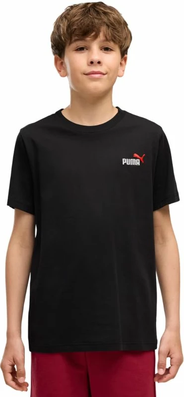 Maicë për fëmijë Puma Ess 2 Color Small No. 1 Logo Tee 685779 71, e zezë [Madhësia: 140 cm]