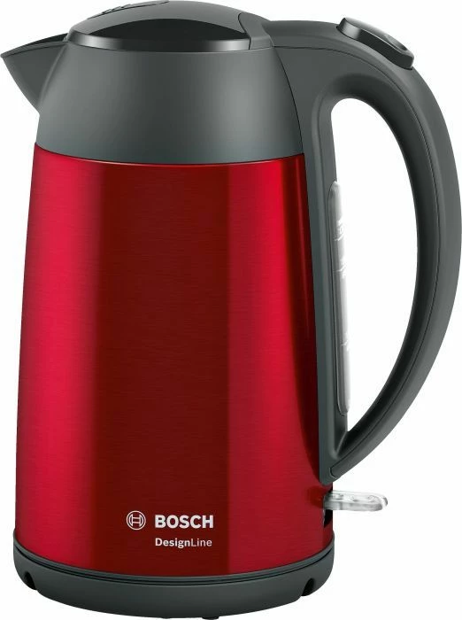 Çajnik elektrik Bosch TWK3P424 1.7 l 2400 W, kuqe/gri