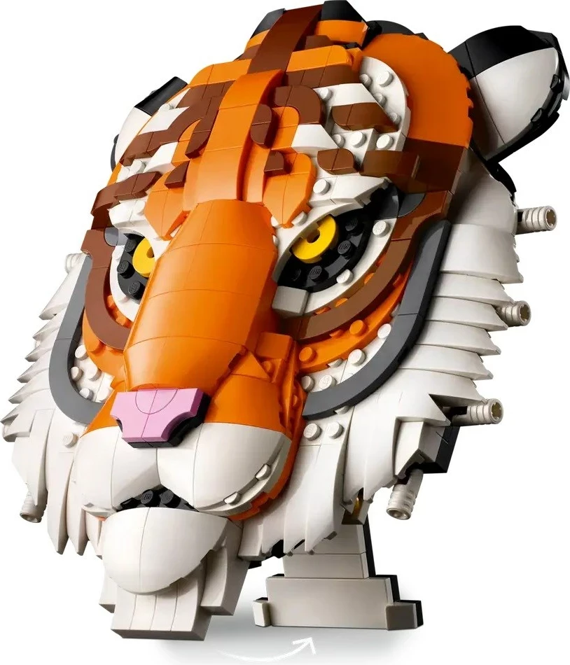 Set LEGO ART The Fauna Collection Tiger 31217 për të rritur, 744 pjesë