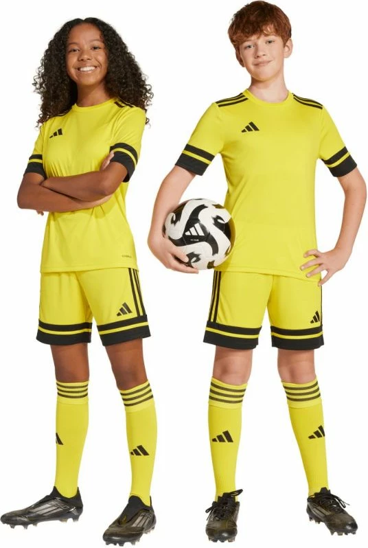 Shorce për fëmijë adidas, të verdha