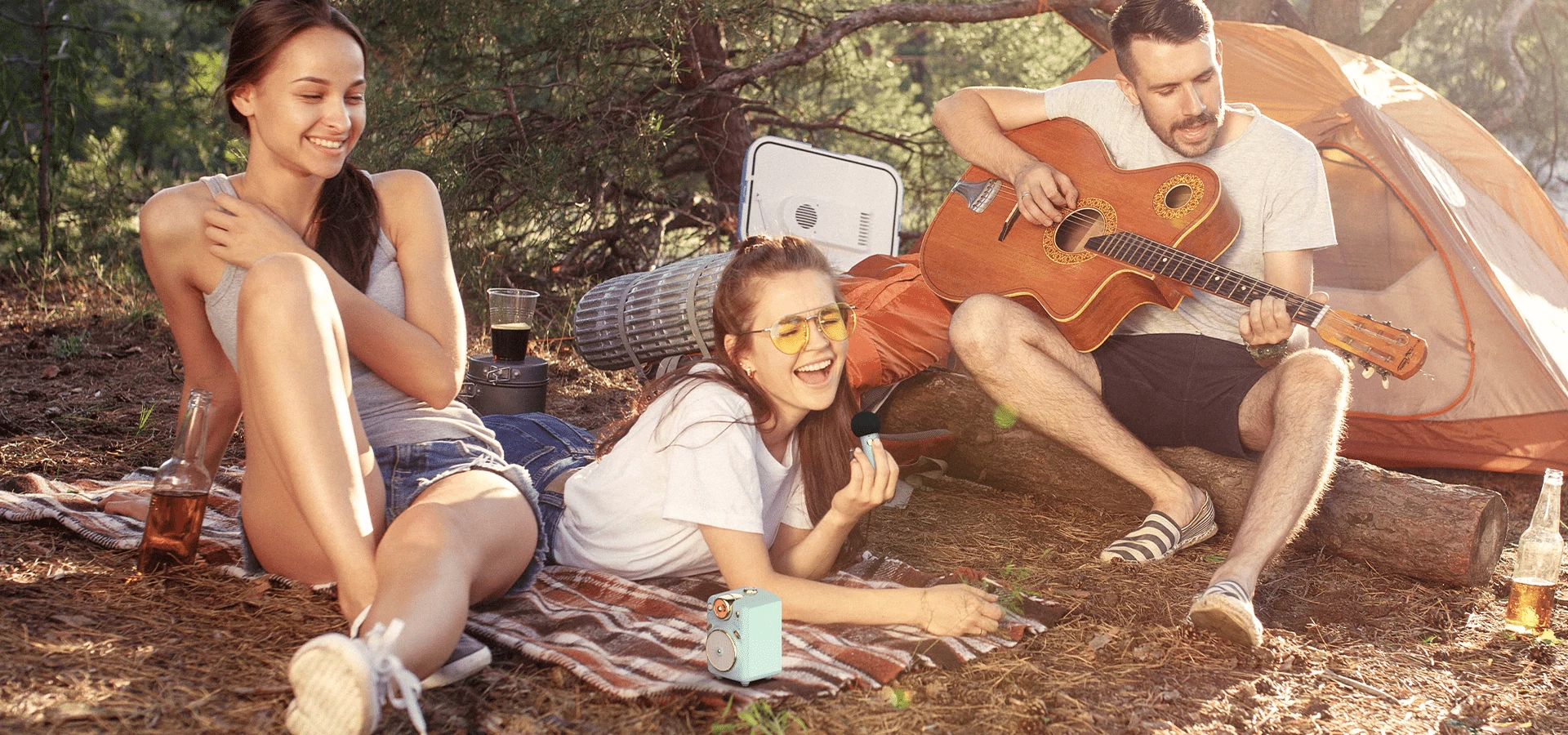 Mikrofon & Altoparalant DIVOOM Fairy-ok (Mint)