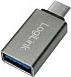 Adapter USB LogiLink AU0042, USB 3.1 type-C, USB 3.0, Silver