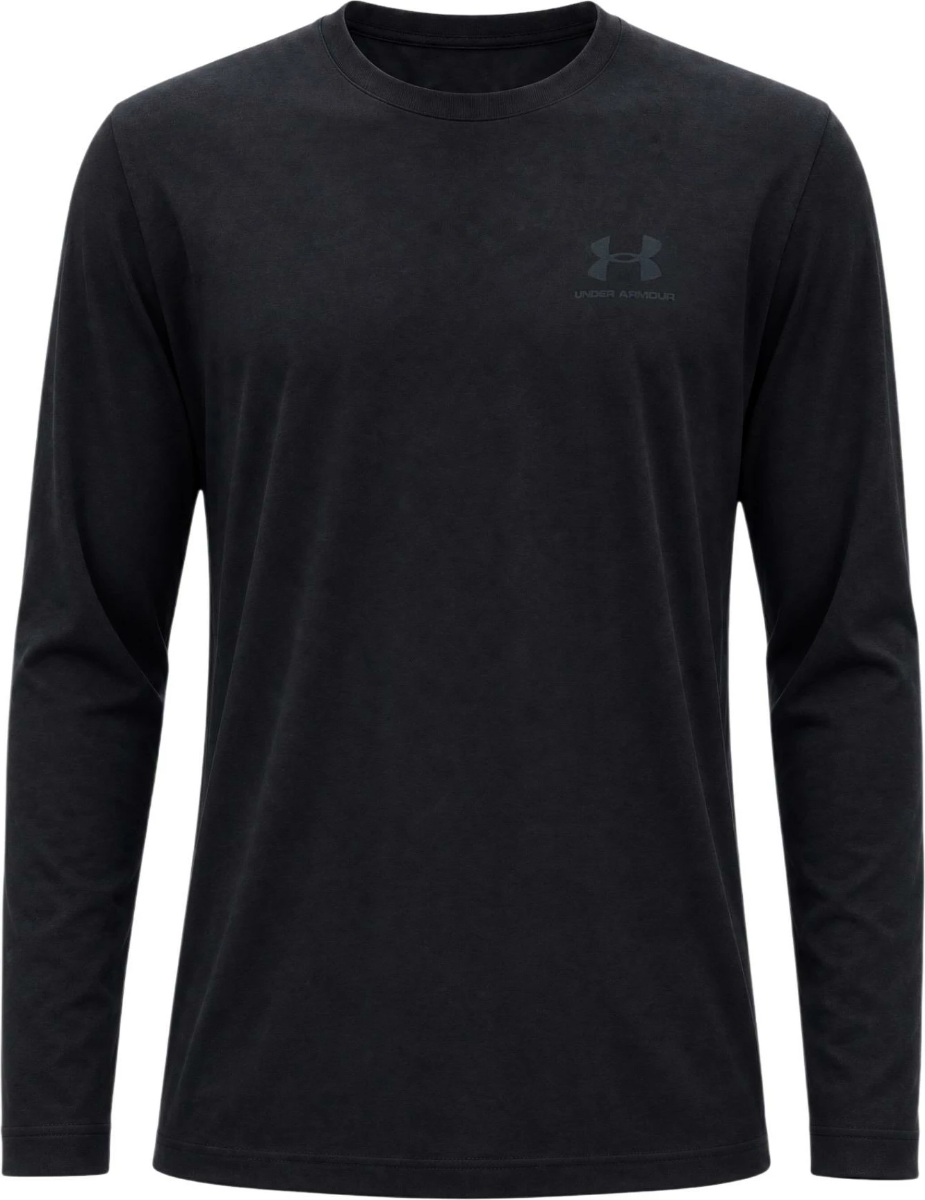 Maicë me mëngë të gjata Under Armour UA Sportstyle Left Chest LS 77-1329585 për meshkuj, e zezë [Madhësia: XL]