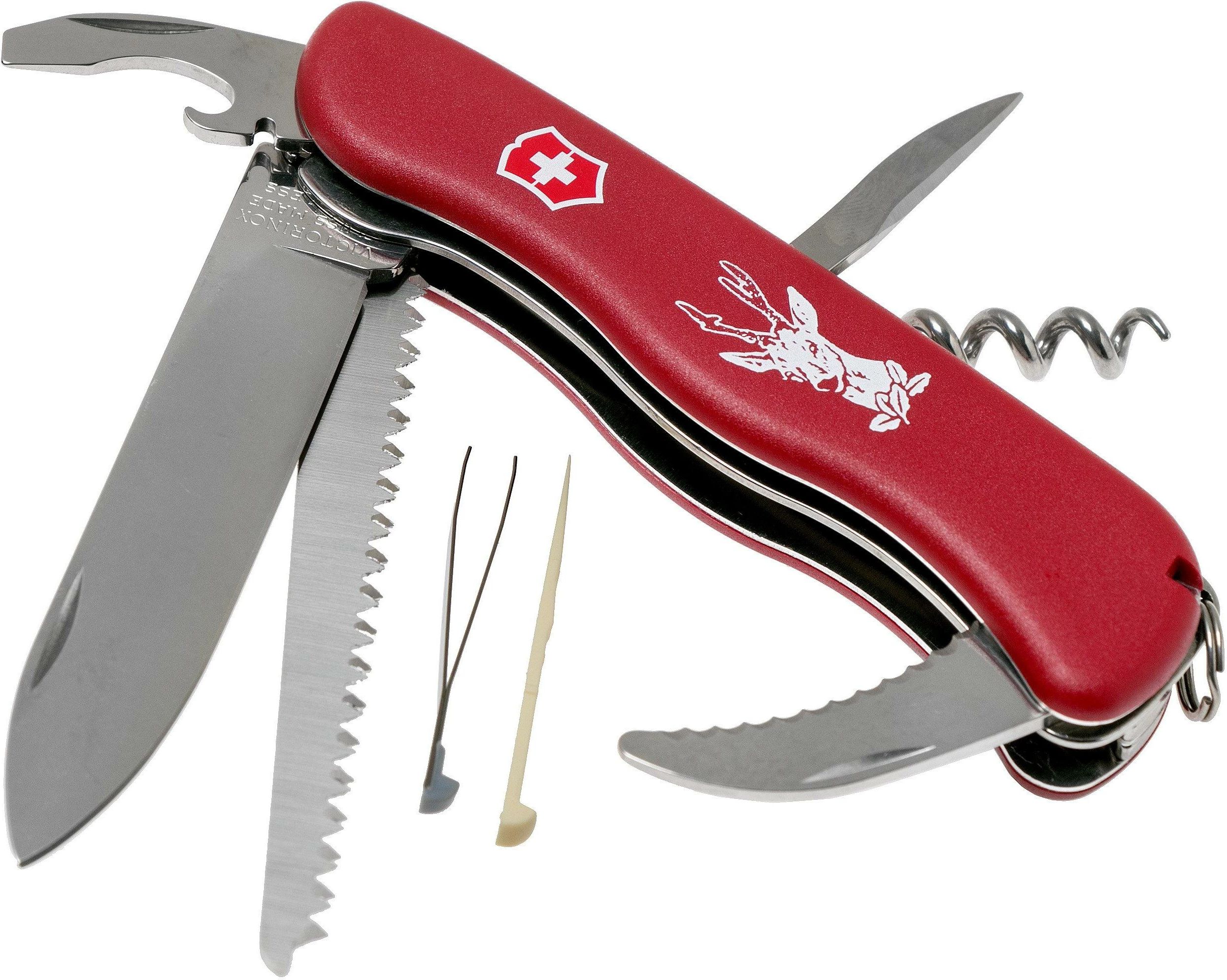 "Hunter" - (në shqip: Gjuetar) Victorinox,e kuqe