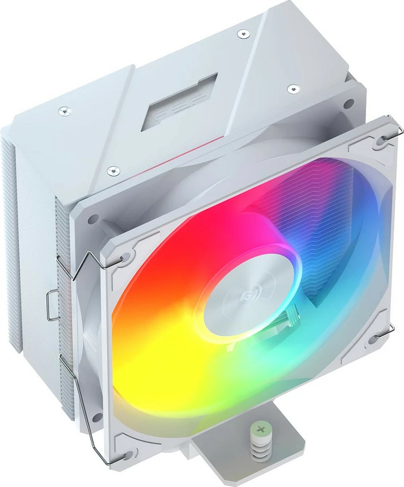 Ftohës procesori FSP NP5-WA, Air cooler, 120mm RGB, AM5/AM4 LGA1851/1700/1200, i bardhë