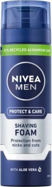 Shkumë rroje Nivea Men Protect&Care, 200 ml