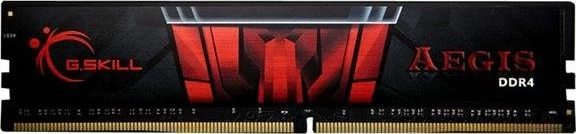 RAM Memorje G.Skill Aegis F4-2666C19S-16GIS 16GB DDR4 2666MHz CL19 UDIMM (1 modul), zi/kuqe