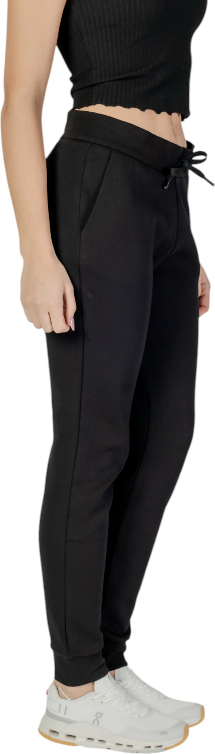 Pantallona sportive për femra Armani Exchange XW000824 AF10818, të zeza [Madhësia: L]