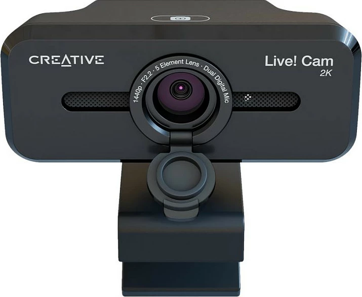 Webcam Creative Live! Cam Sync V3, 2K QHD 5MP, USB, me mikrofon, e zezë