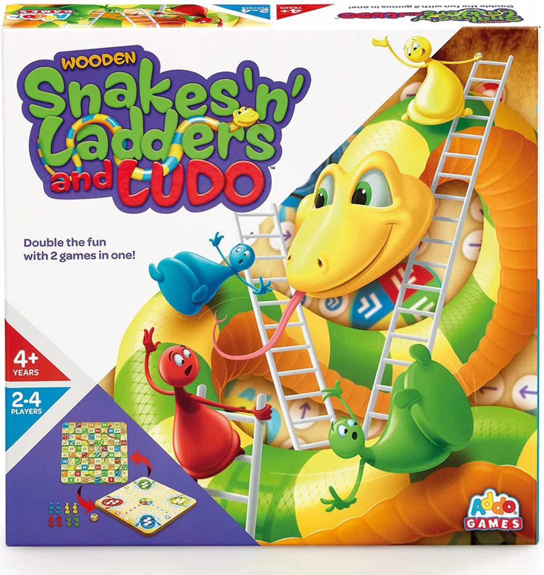 Addo Games – “Snakes and Ladders” &amp; “Ludo” prej Druri