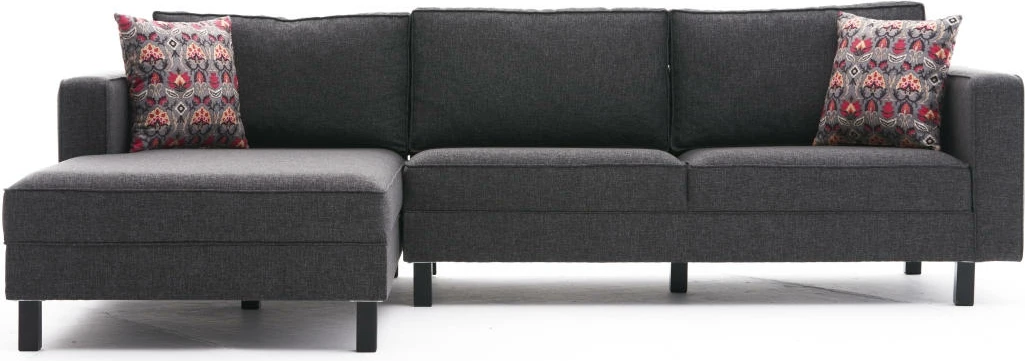 Këndare Atelier del Sofa, Kale Linen, kënd i majtë, anthracite