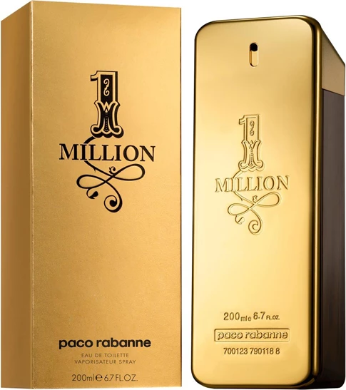 Eau de Toilette Paco Rabanne 1 Million, 200 ml