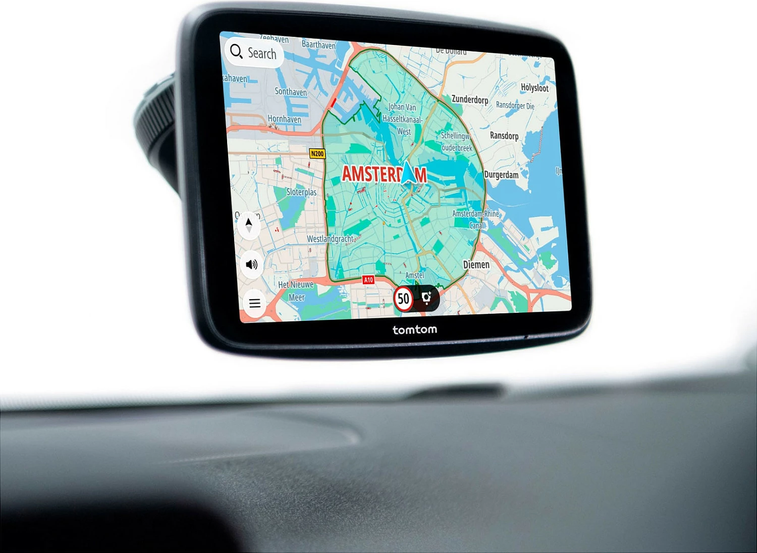 Navigacion GPS TomTom GO Superior 6", 32GB, Wi‑Fi/Bluetooth, Harta Evropë, i zi