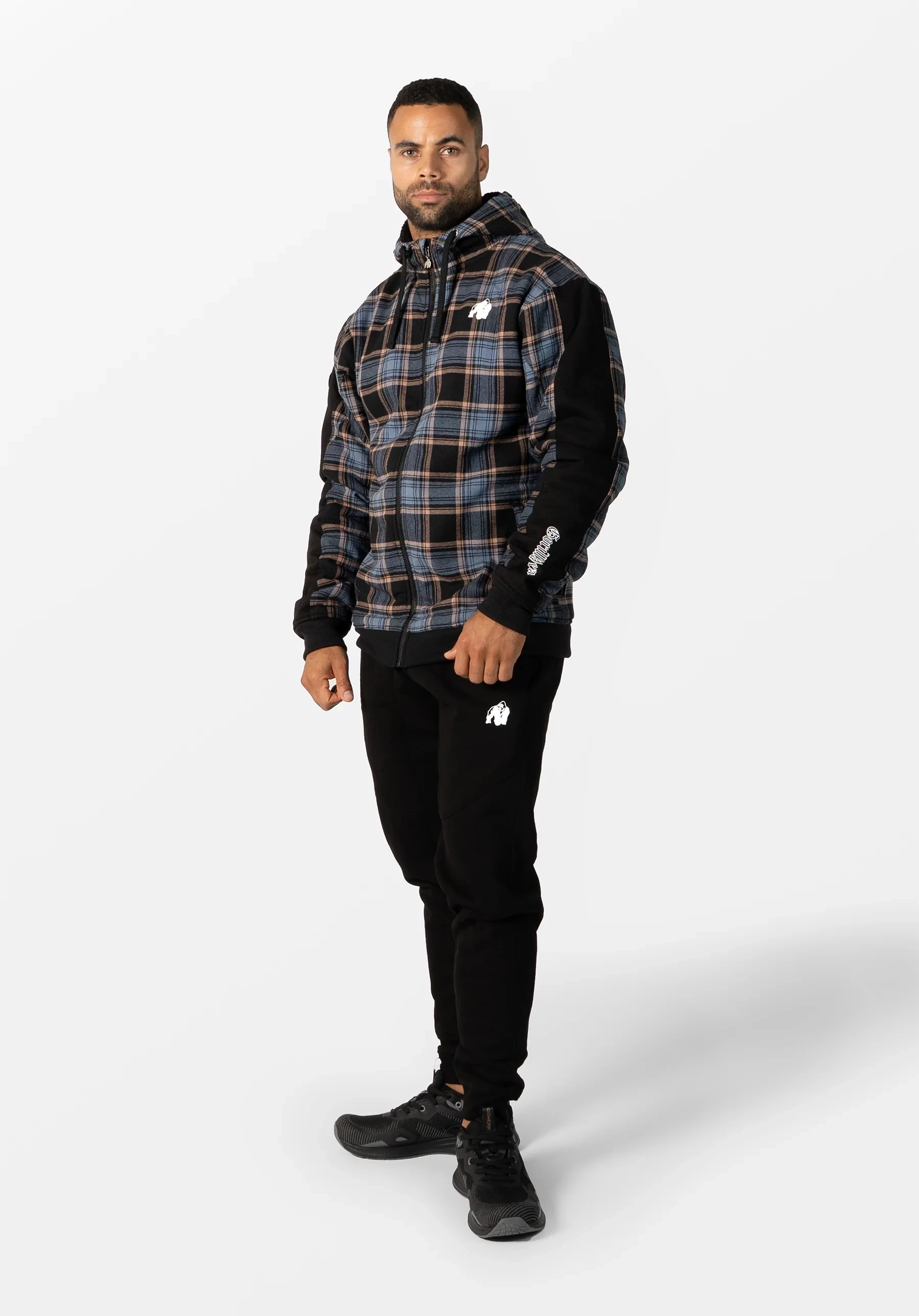 Kenton Jacket - Black/Blue [Madhësia: M]