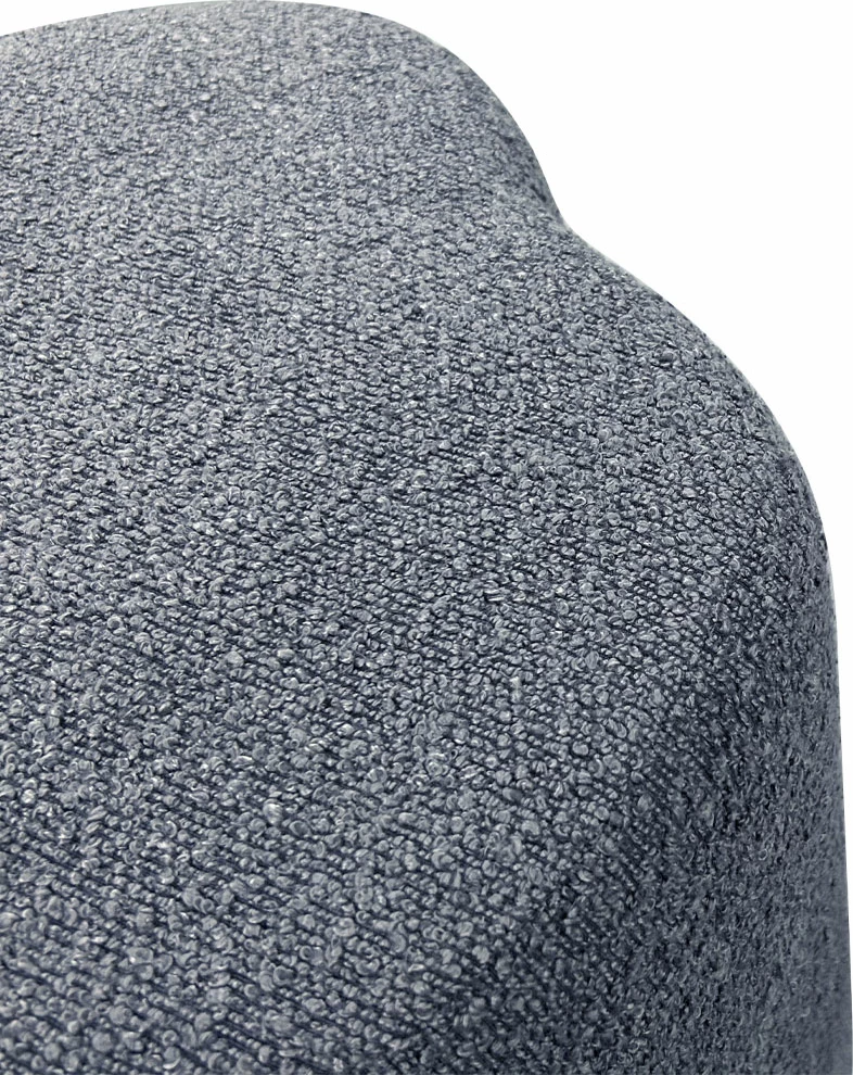 Tabure Daisy, ngjyrë gri e errët, 48x48x42cm