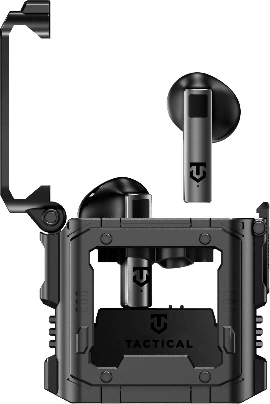 Kufje Tactical StrikePods ME-76 Bluetooth 5.3, INC, IPX5, LED, USB-C, gri