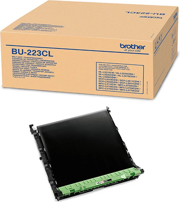 Kontejner mbeturinash toneri Brother WT-223CL, kapacitet deri 50.000 faqe, zi/jeshile