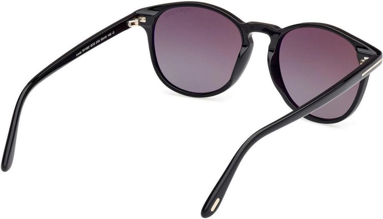 Syze dielli për meshkuj Tom Ford FT1097 5301B, të zeza [Ngjyra: 53]