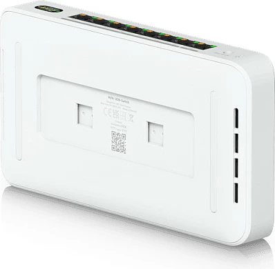 Switch Ubiquiti UDB-Switch, 7x 2.5G RJ45 + 1x 10G, PoE 185W, i bardhë