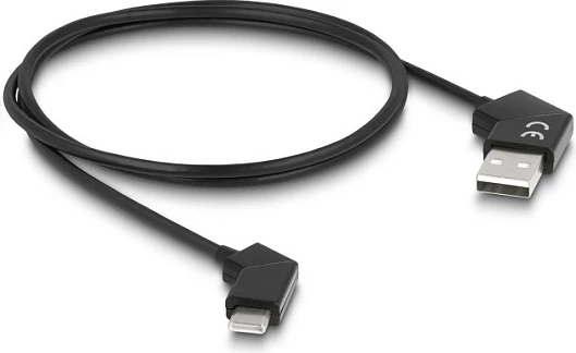 Kabllo USB DeLOCK USB-A në USB-C, 1.2 m, Fast Charging 60 W, me konektorë rrotullues, e zezë