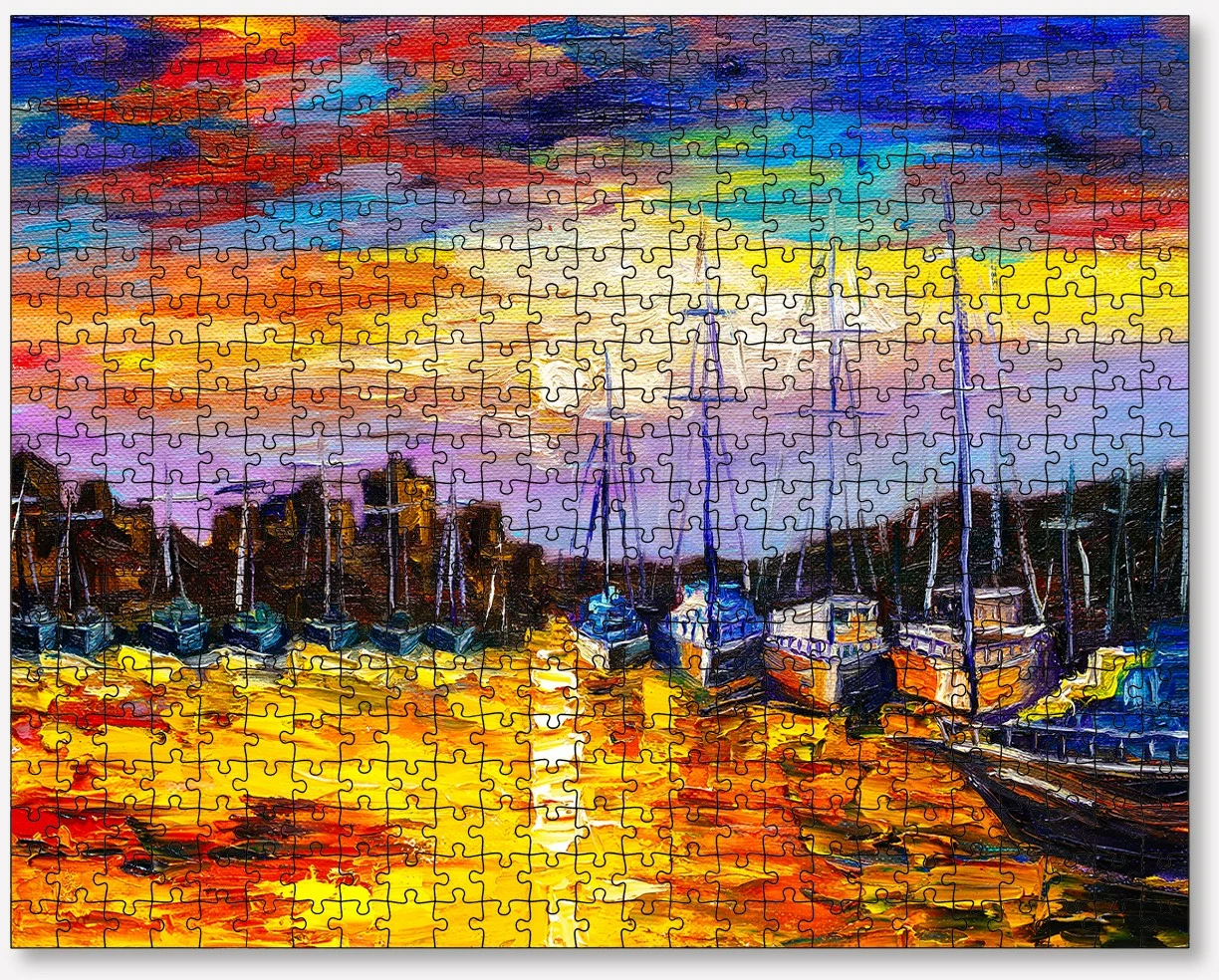 Puzzle 500 copë, shumëngjyrësh, Evila Originals, PZL_0144_500