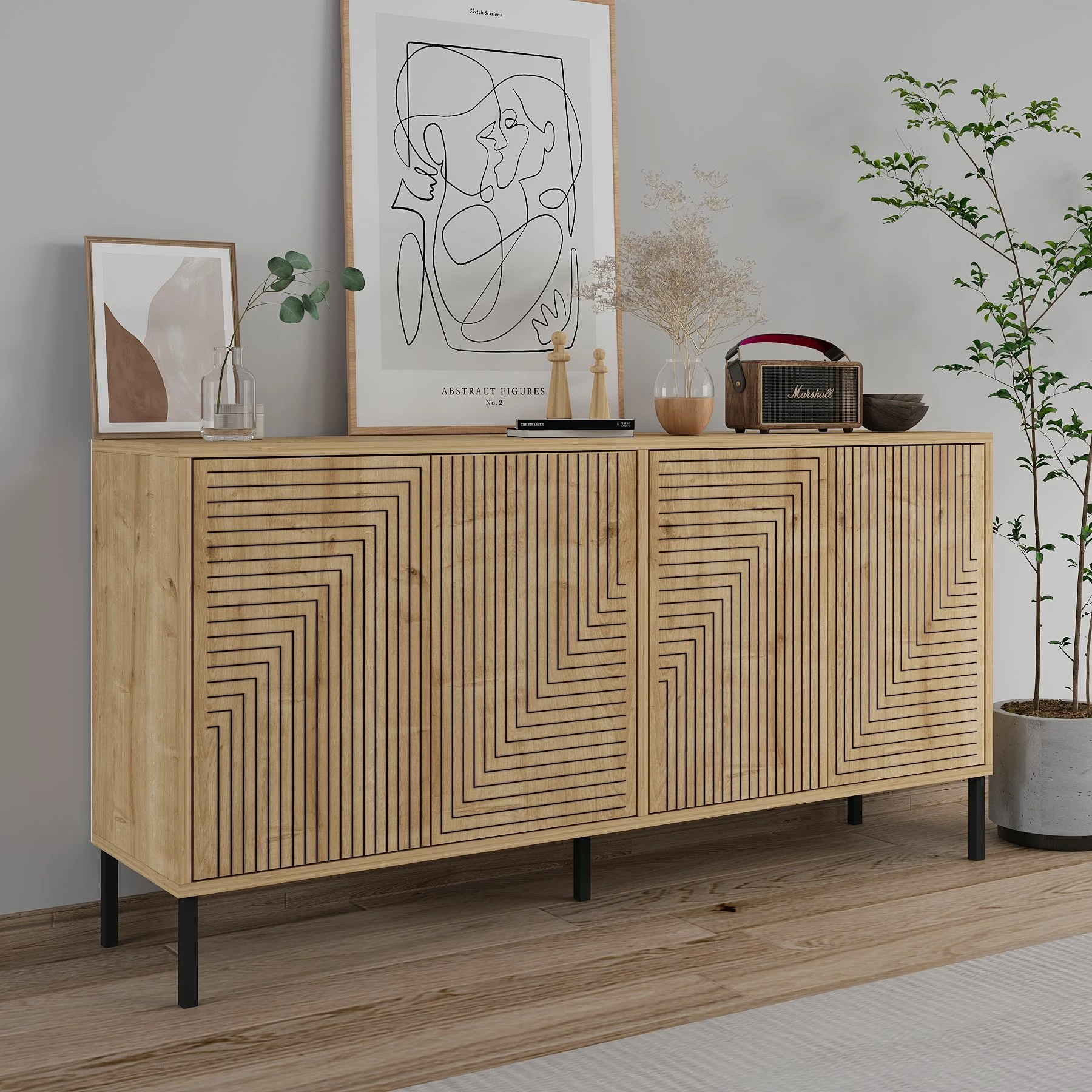 Konsol Skye Decor, Evolet - lis safir