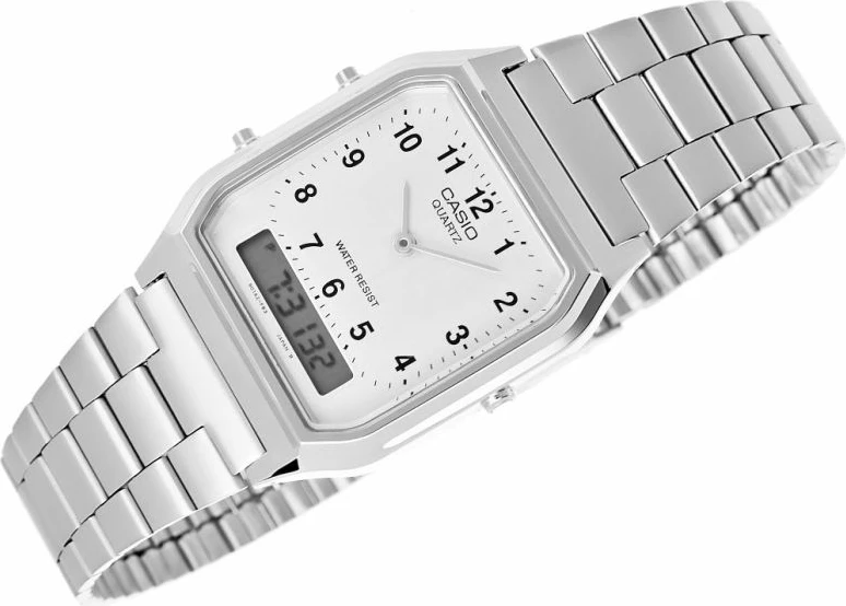 Orë dore për femra Casio, argjend