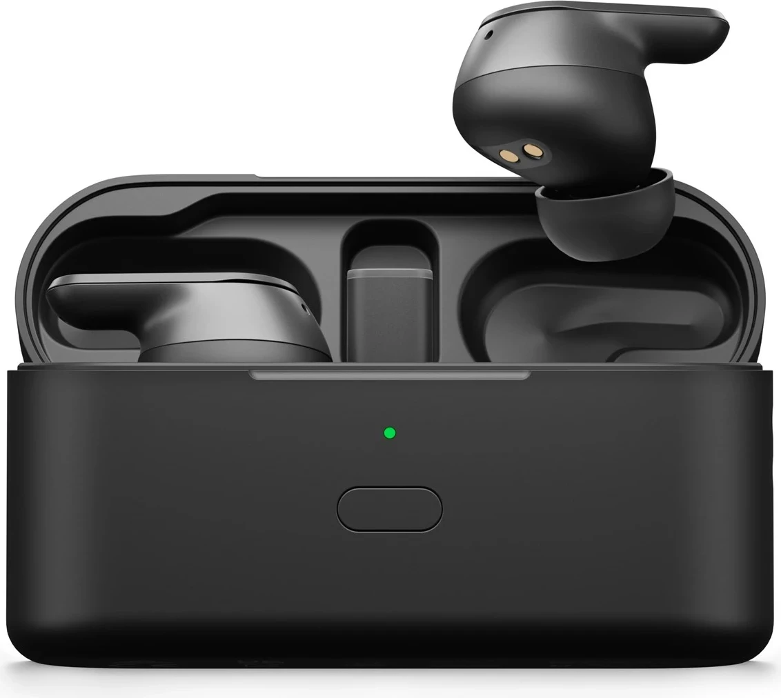 Kufje EPOS ADAPT E1TWS, True Wireless, Bluetooth 5.3, të zeza, me kuti karikimi