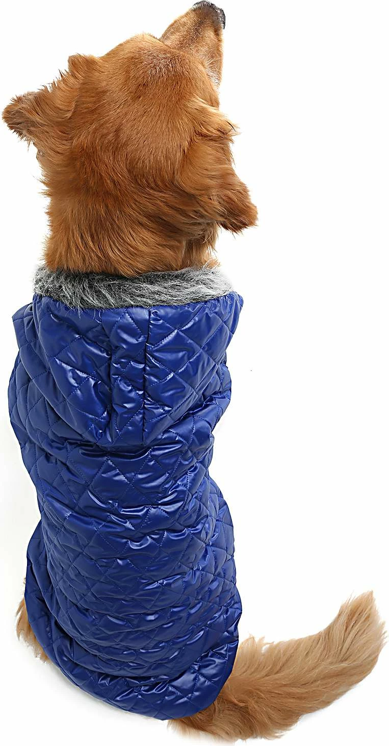 Hudi për qen, Paws & Whiskers, ngjyrë kaltër, 7XL