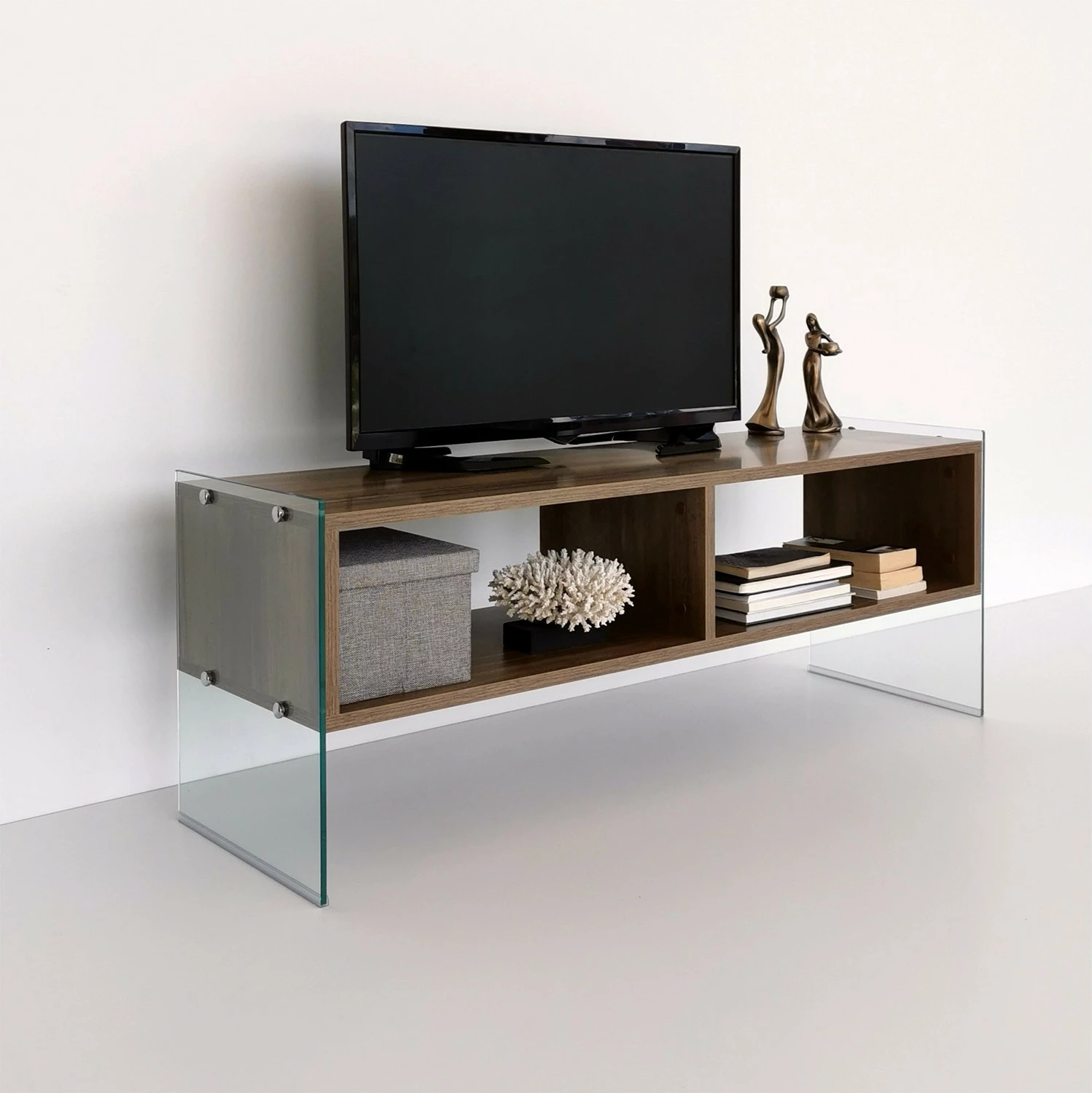 Komodë TV Hanah Home, TV404, ngjyrë arre, 120x45x35cm