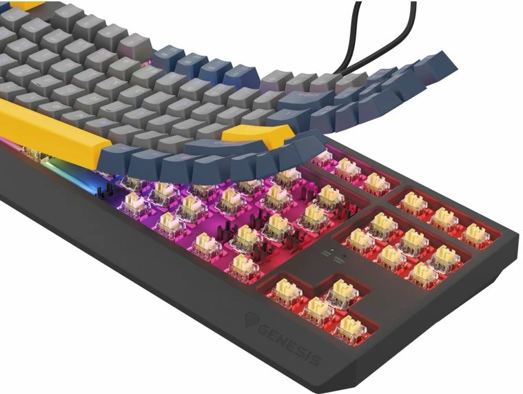 Tastierë gaming Genesis Thor 230 TKL, e kaltër
