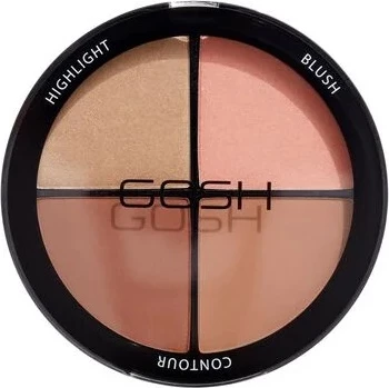 Paletë konturimi Gosh Contour'n Strobe Kit 002 Medium për femra 15g