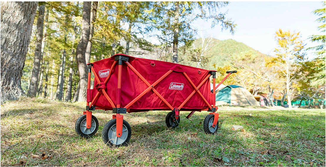 Karrocë palosëse kampingu Coleman 2000035214, 85 kg, e kuqe