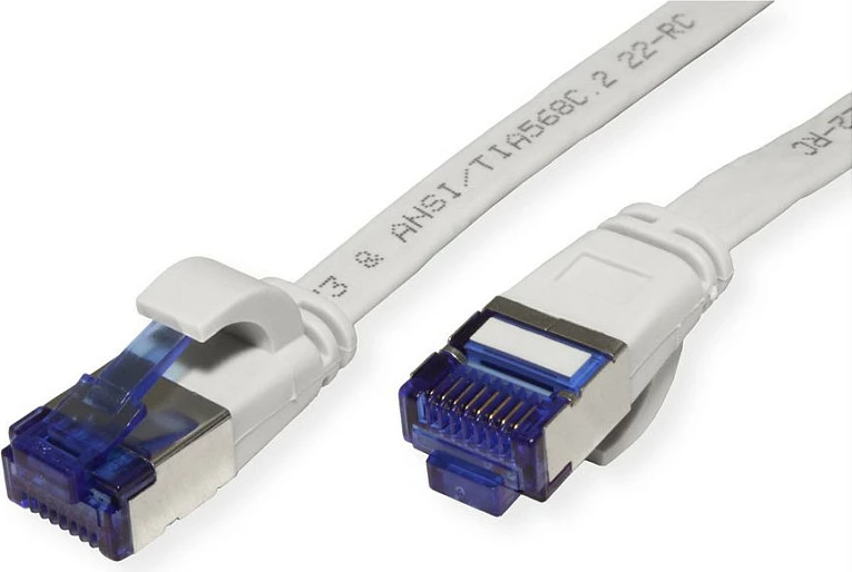 Kabllo rrjeti VALUE Cat6a FTP, RJ45-RJ45, 5 m, e sheshtë, gri