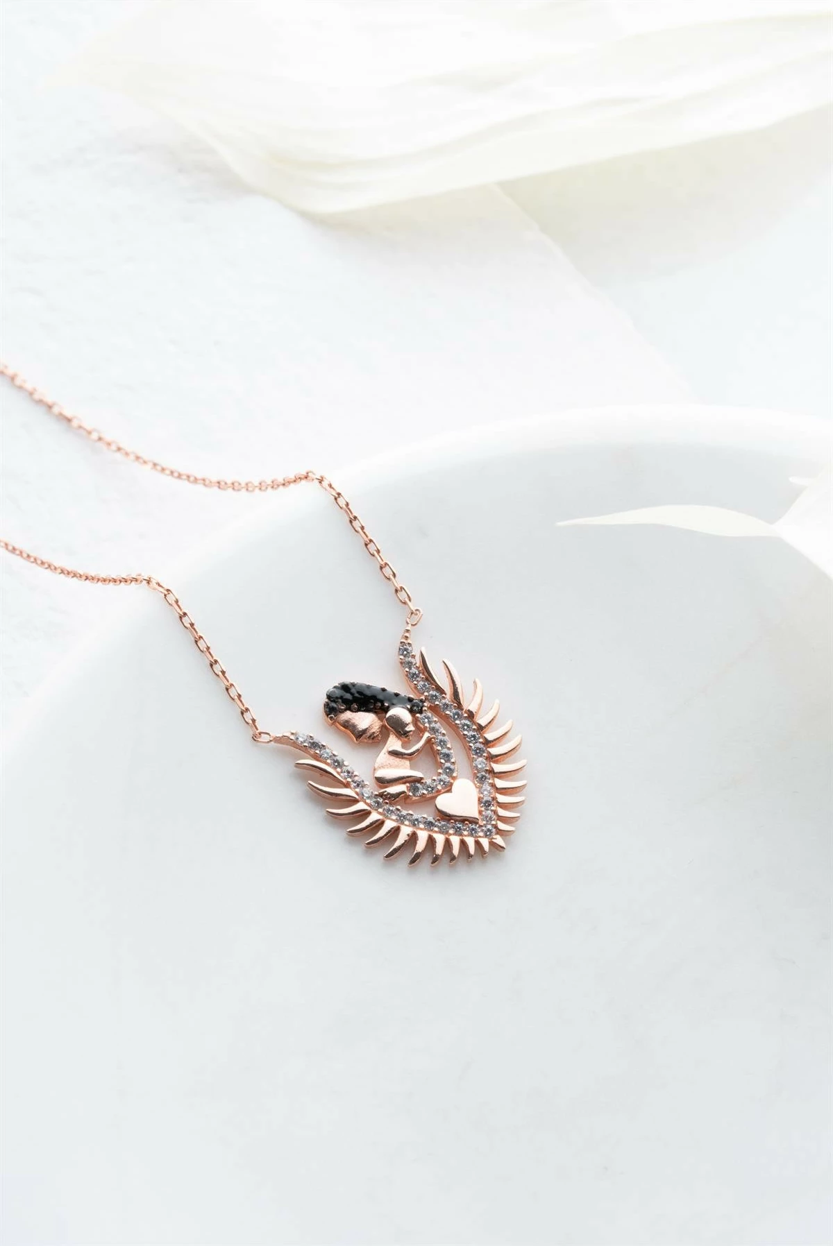 Qafore argjendi rozë gold Jumeon, NRZ999038